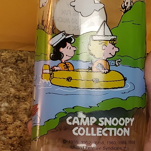 1983 Vintage Mcdonalds Camp Snoopy Collection. Set Of 4 Glasses. - Picture 5 of 16